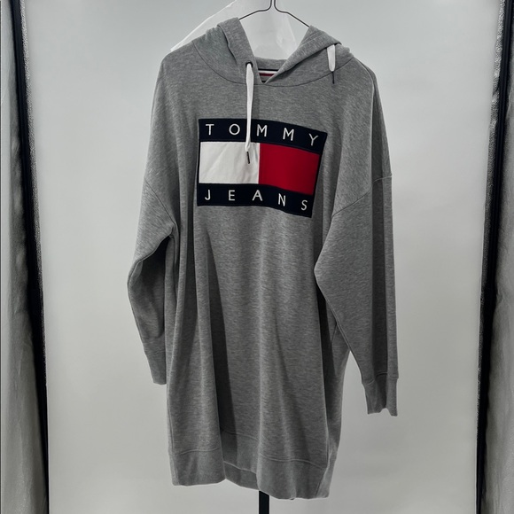 Tommy Hilfiger Red and White Knit Dress - Picture 1 of 4